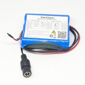 3000mAh 18650 lithium Ion DC Rechargeable Barebone Battery (12V)