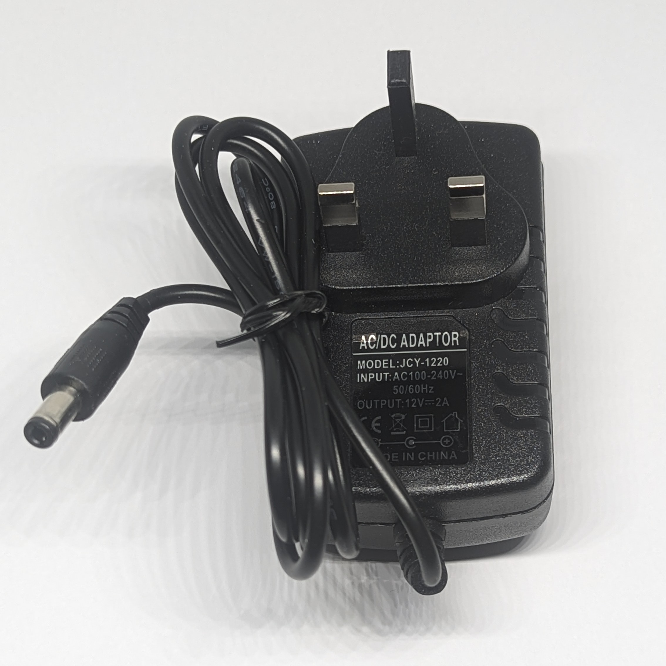 12V 2A UK Power Supply Adapter Plug