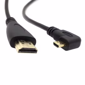 Micro HDMI to HDMI SPRING Cable - High - Speed, Gold - Plated, Supports Ethernet 3D 4K Audio