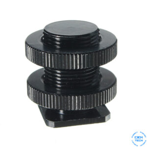 5/8" (Male) to 1/4" (Female) Microphone, Tripod, Camera Shoe Adapter