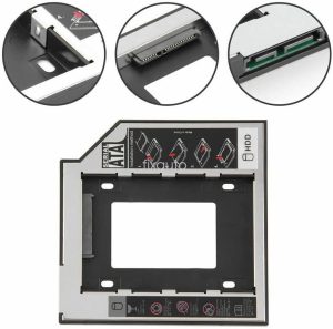 12.7 mm HDD Caddy For Laptop Optical Drive Bay