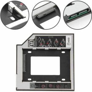 12.7 mm HDD Caddy For Laptop Optical Drive Bay