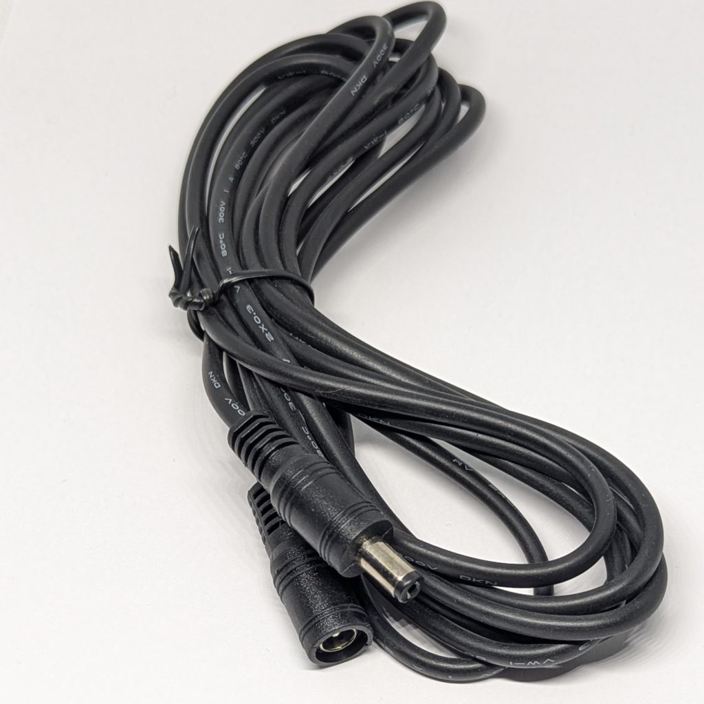 DC Power Extension Cable – Male to Female ( 3m – Black) - CIEK ...