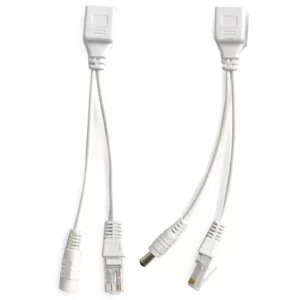 1 Pair POE Splitter and Injection Cables