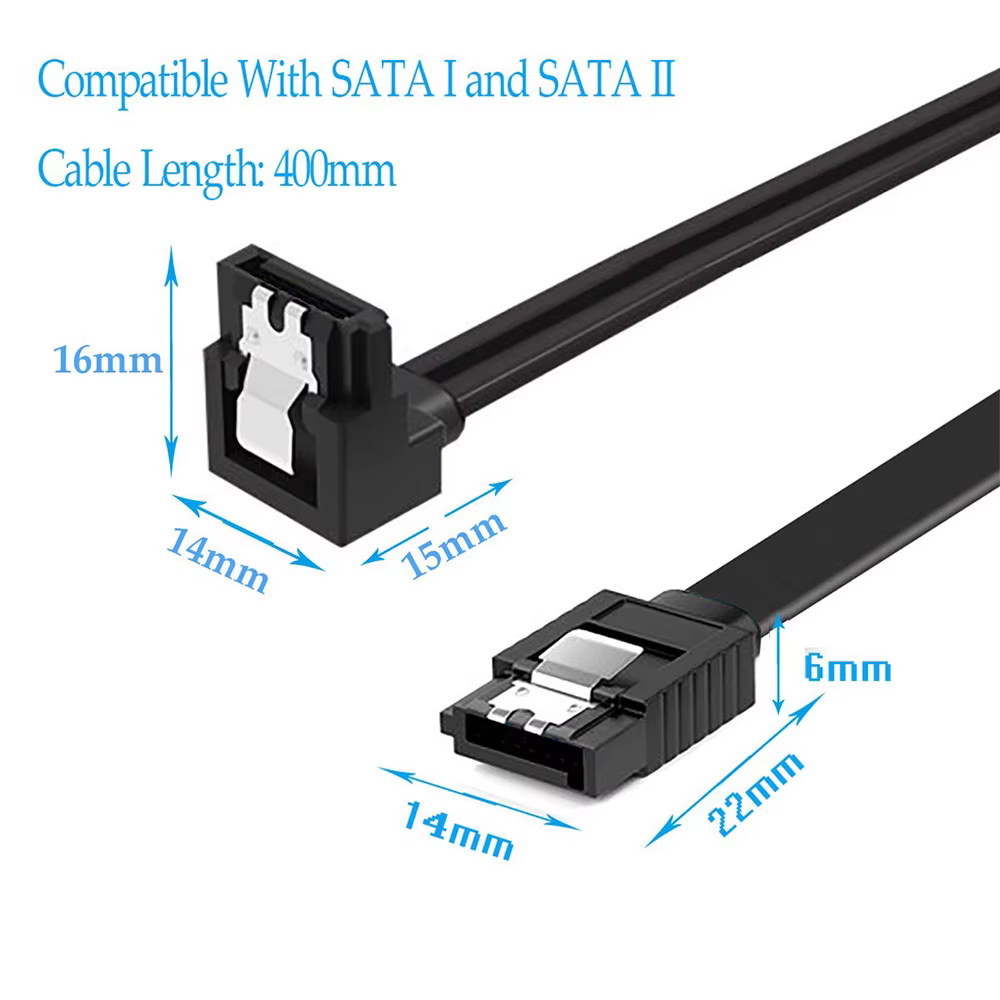 SATA 3.0 6Gb/s Data cable pack of 2 - Image 5